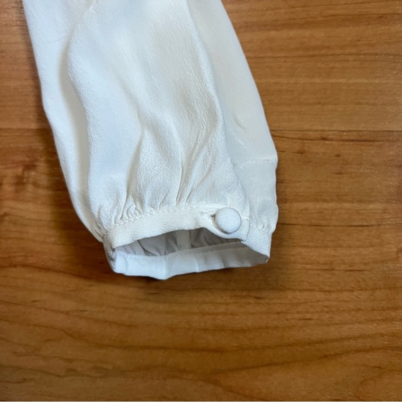 Sezane Mathilda Blouse in Ecru White Size 34 - Picture 9 of 9